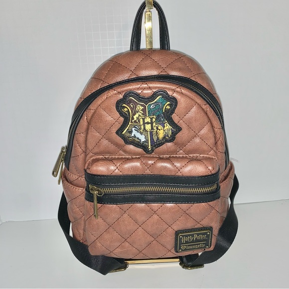 Borsa A Tracolla Loungefly Con Doppia Tracolla Da Donna Stampata All Over Con Personaggi Di Harry Potter~p113713752